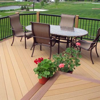 Terrace wood deck